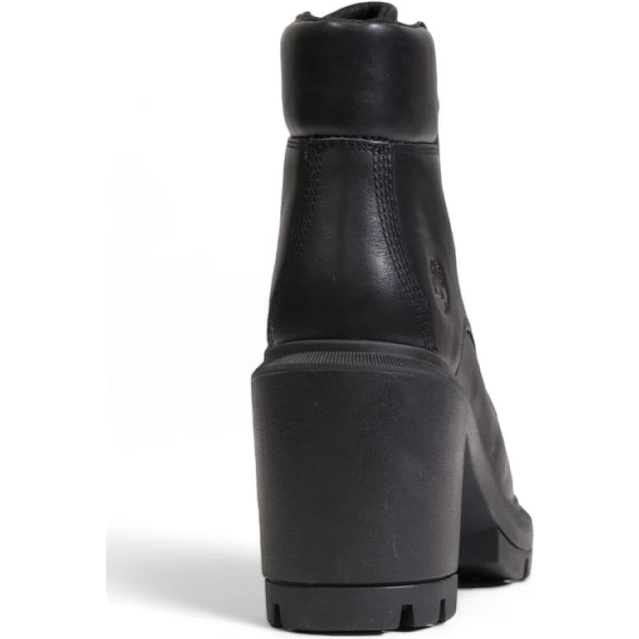 Black Recycled Leather High Heel Pumps