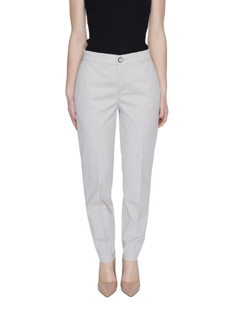 Beige Cotton Pant