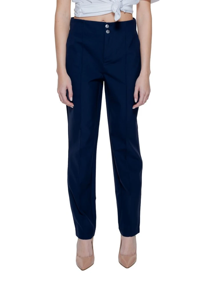 Blue Polyamide Pant
