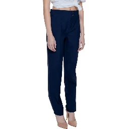 Blue Polyamide Pant
