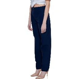 Blue Polyamide Pant