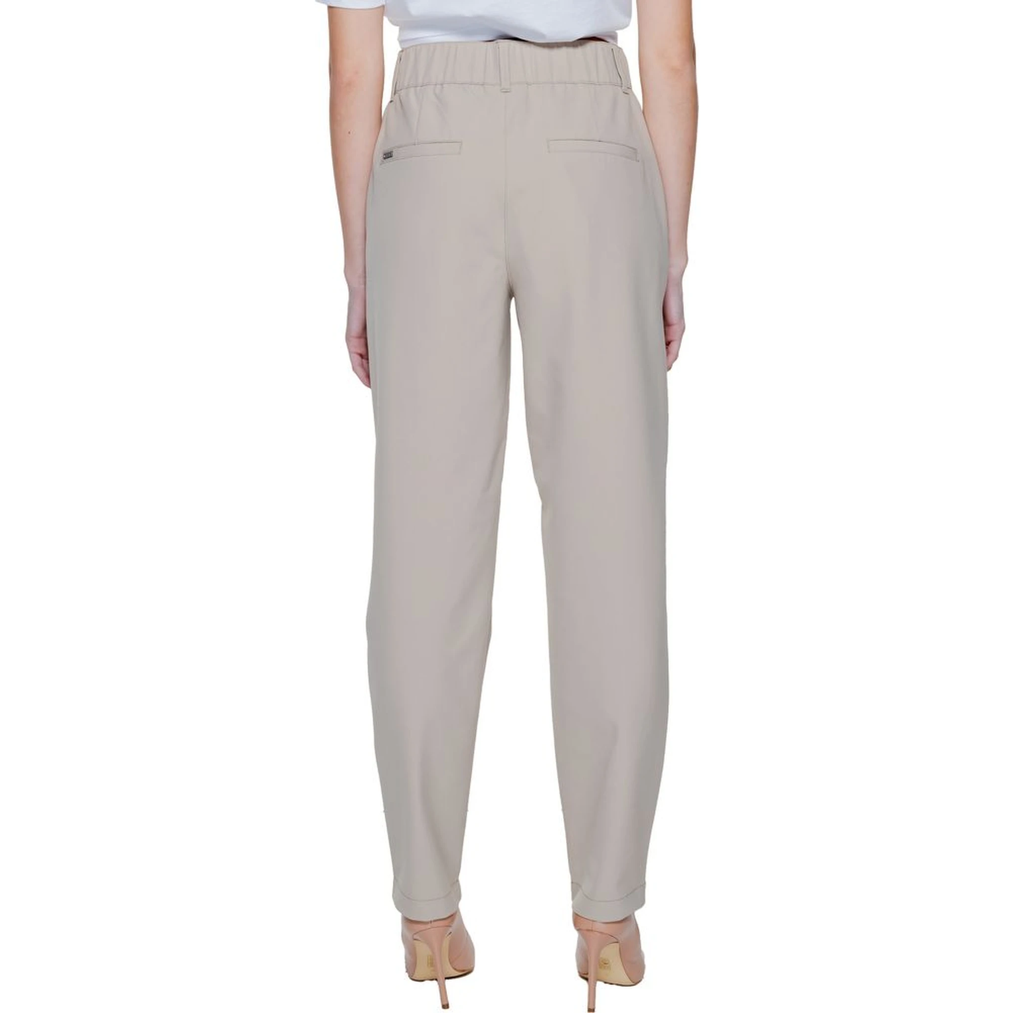 Beige Polyamide Pant