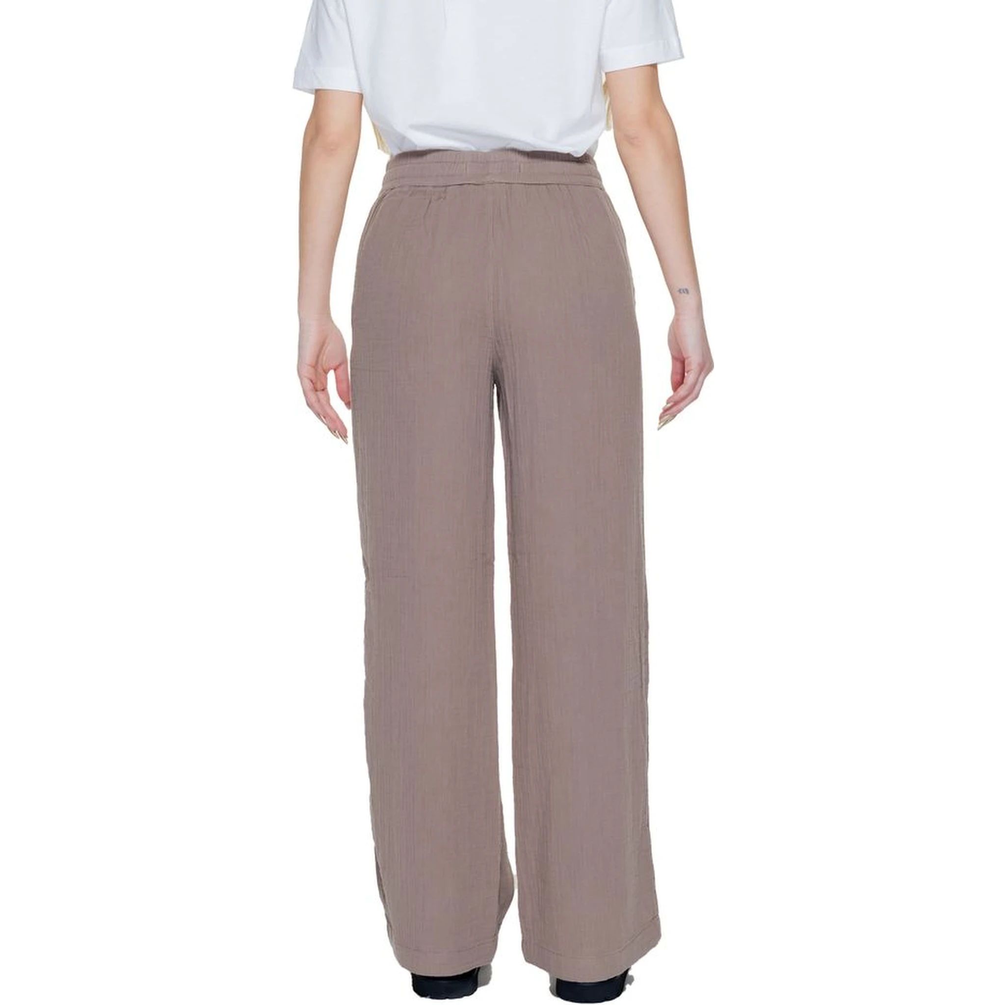 Brown Cotton Pant