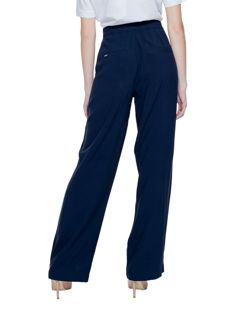 Blue Viscose Pant