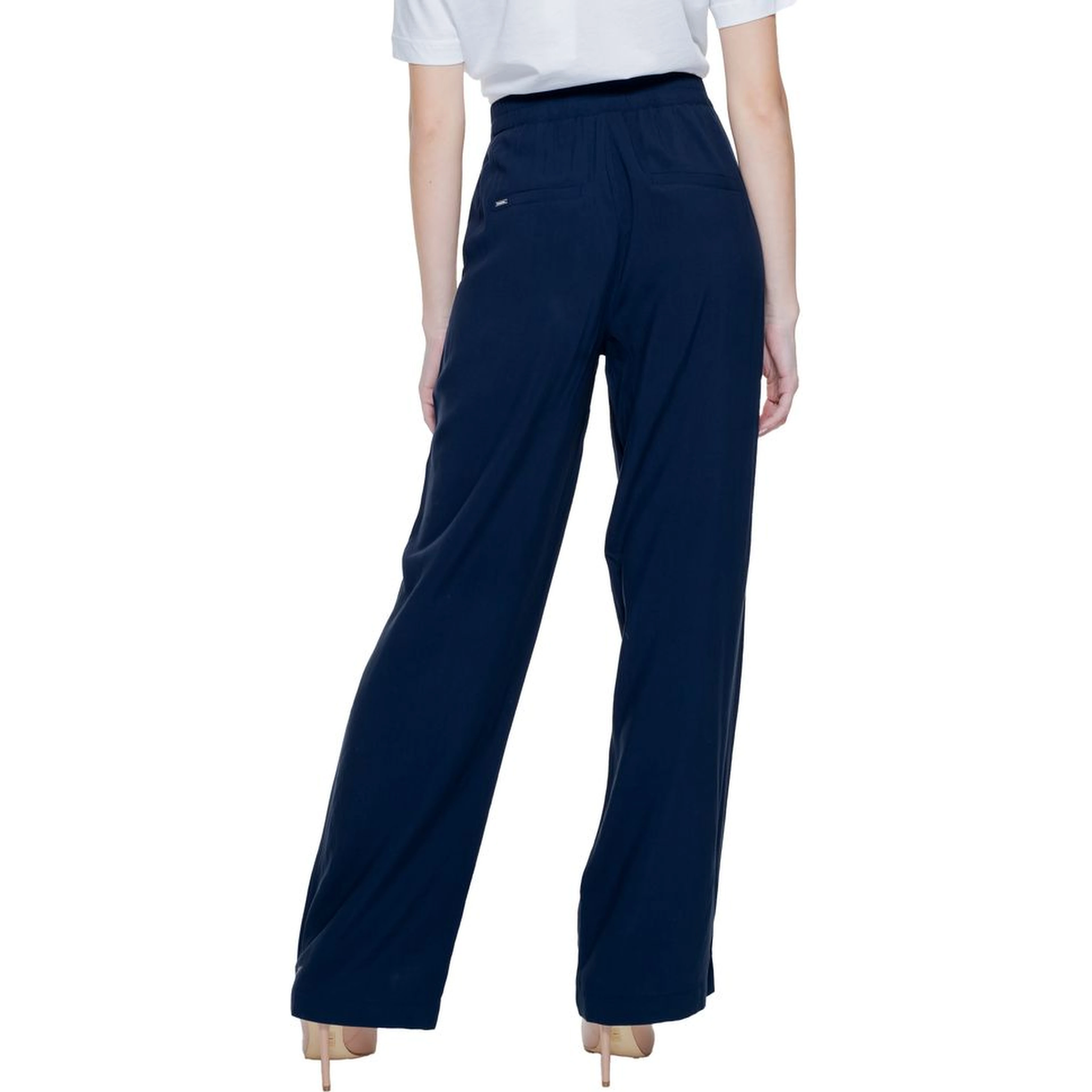 Blue Viscose Pant
