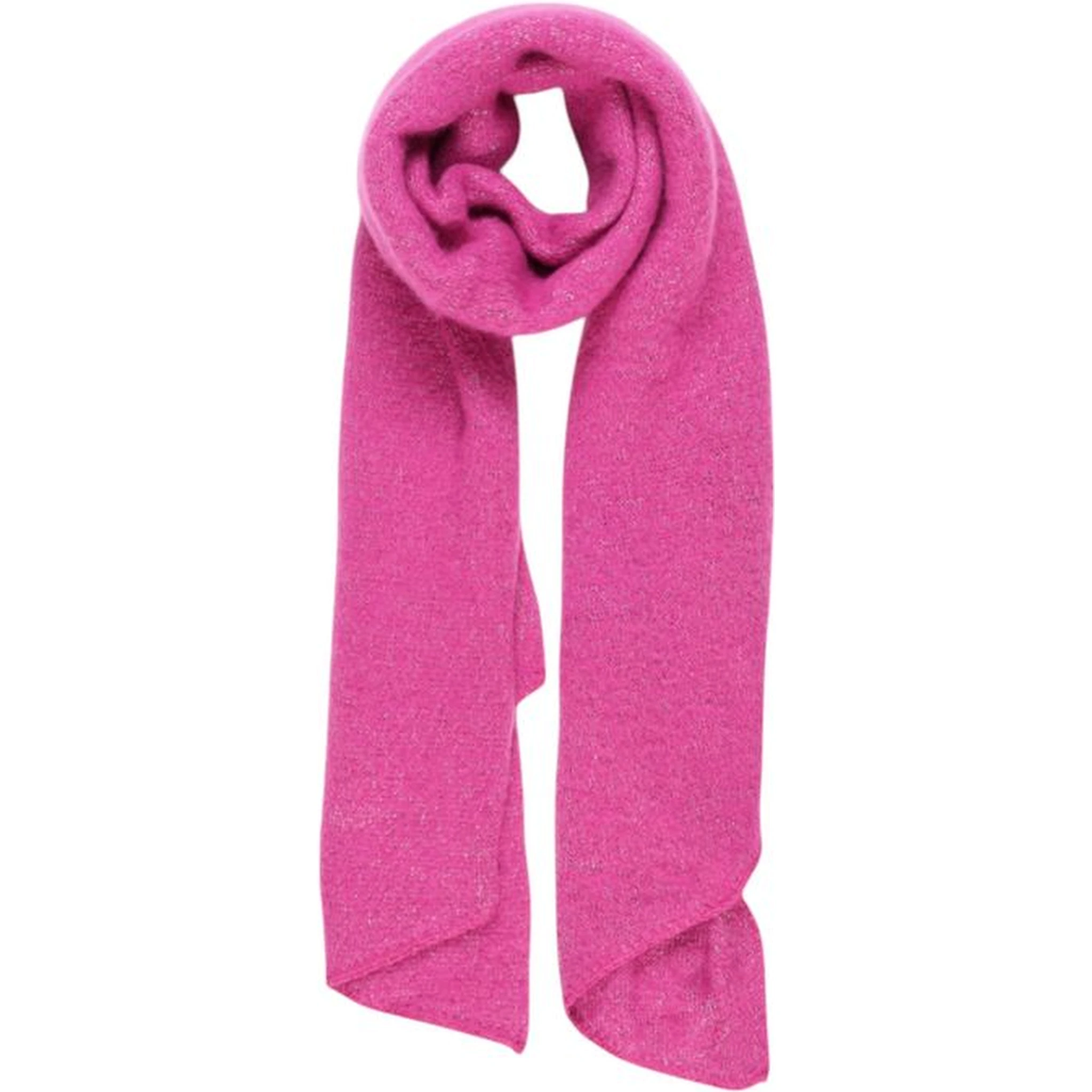 Pink Recycled Polyester Scarf