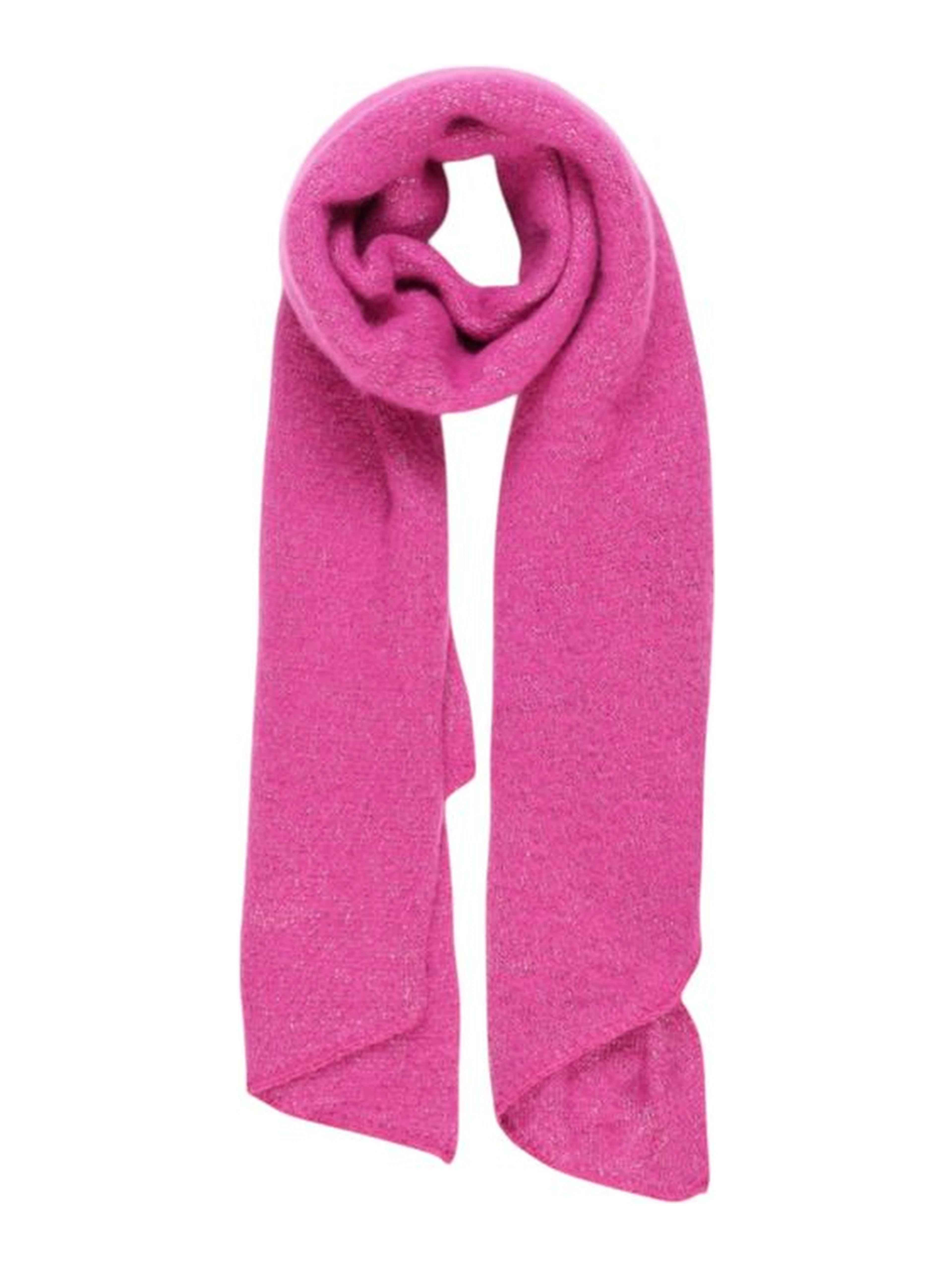 Pink Recycled Polyester Scarf