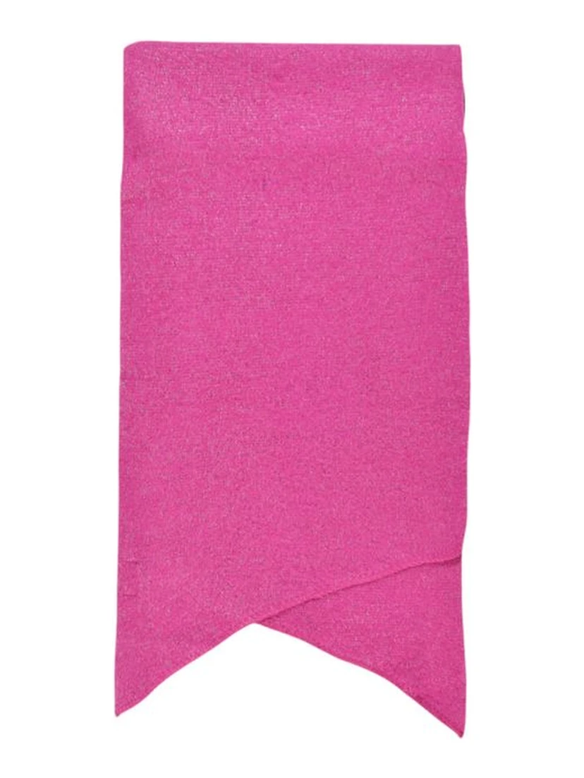 Pink Recycled Polyester Scarf