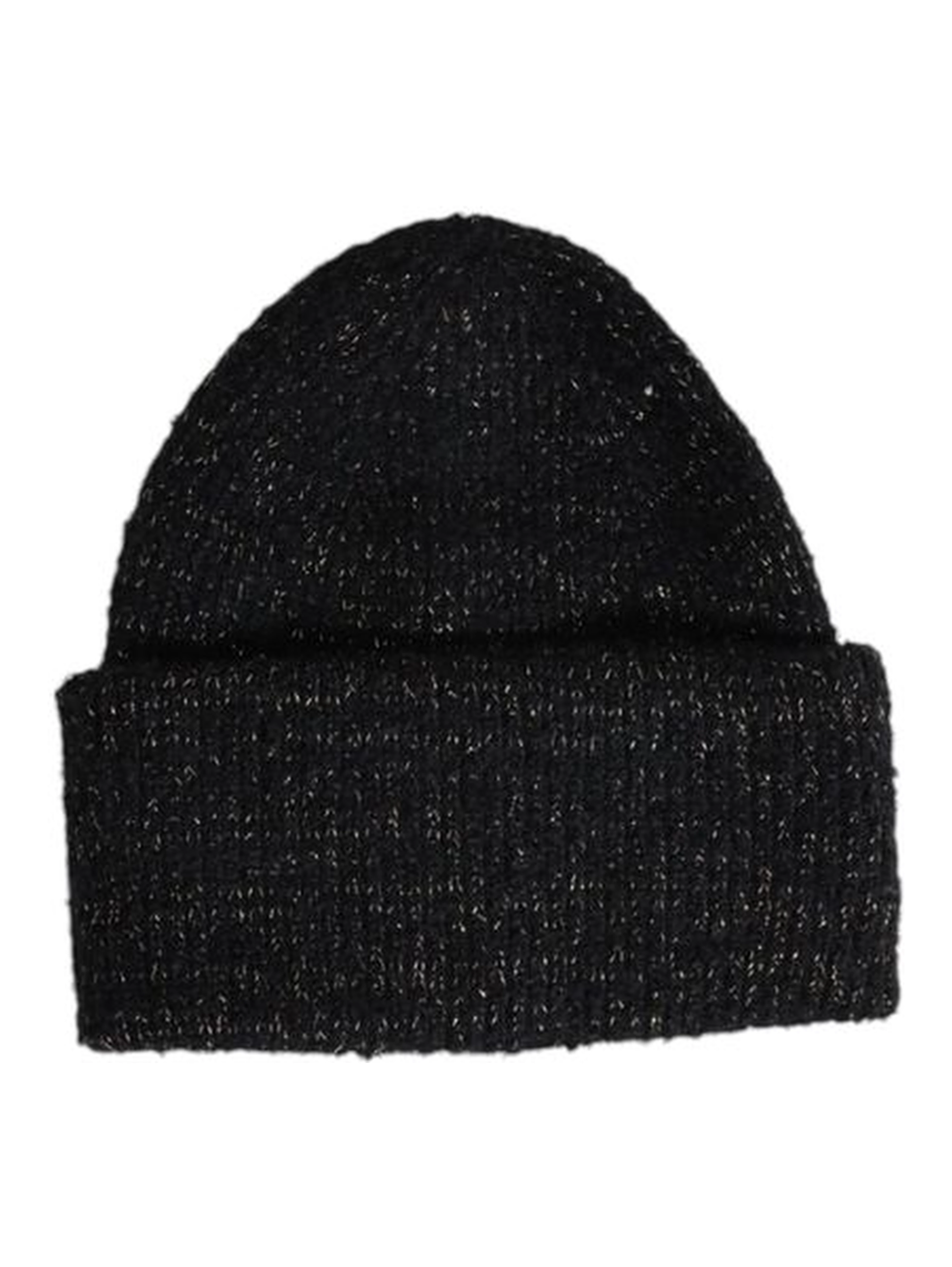 Black Recycled Polyester Cap (Baseball Hat)