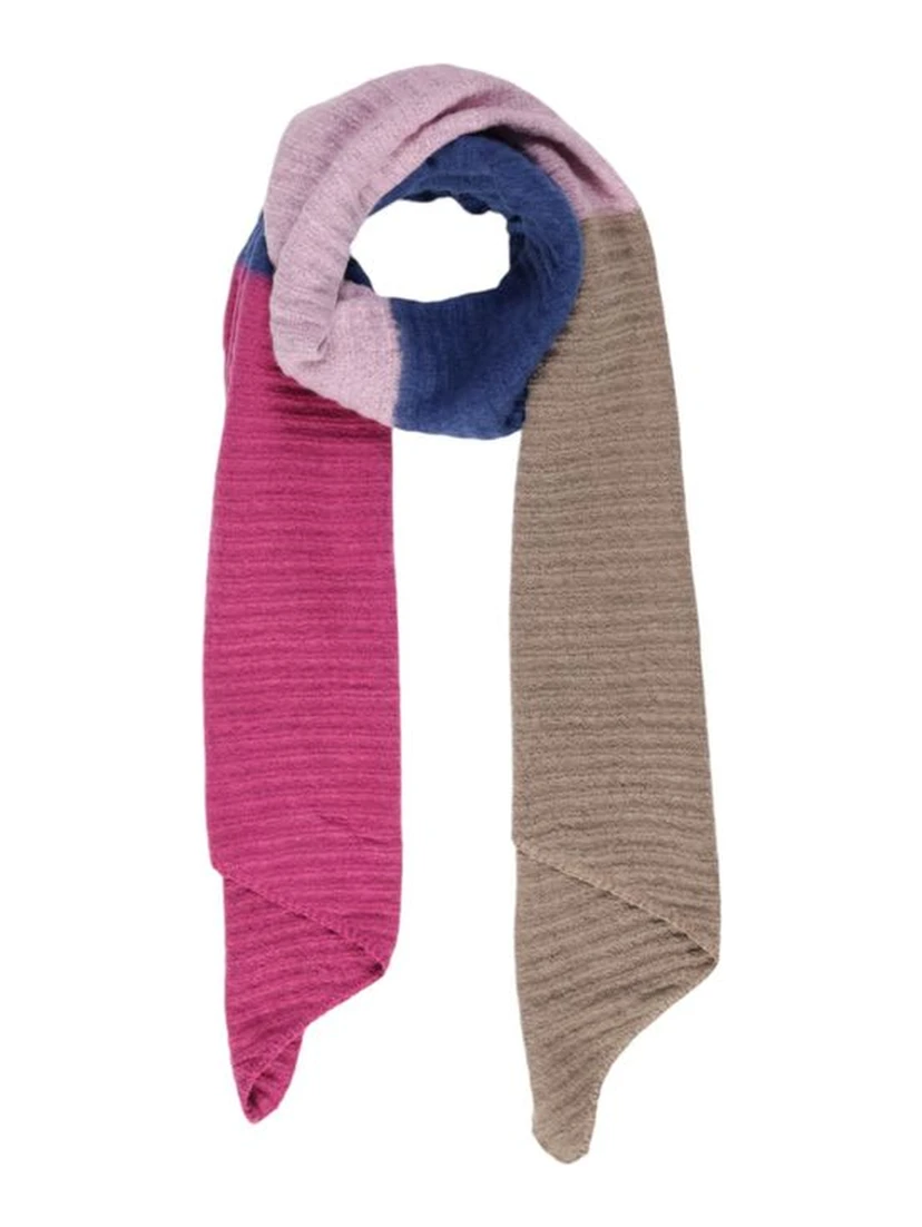 Blue Recycled Polyester Scarf