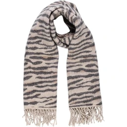 Beige Marabou Scarf