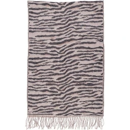 Beige Marabou Scarf