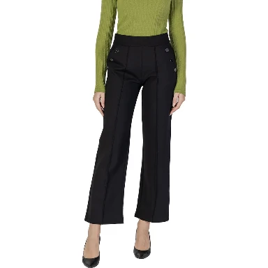 Black Viscose Pants