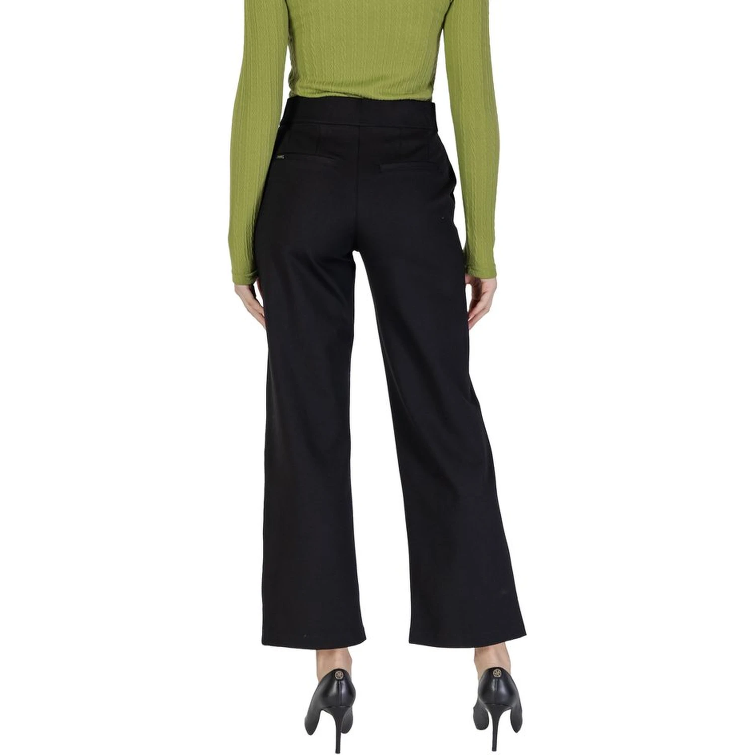 Black Viscose Pants