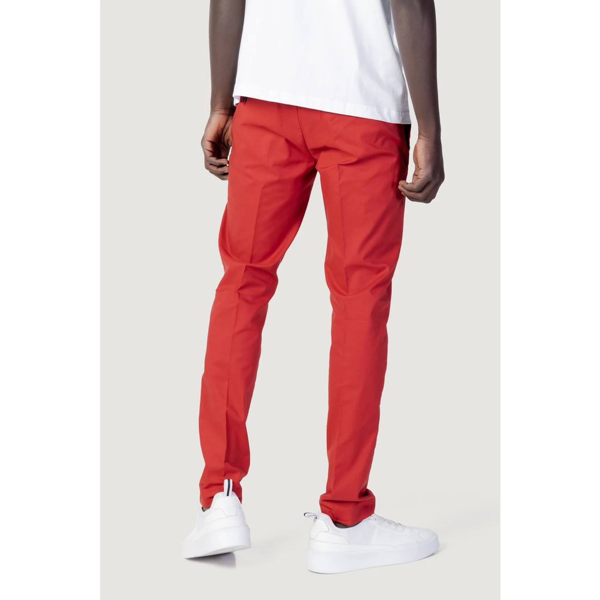 Red Cotton Pants
