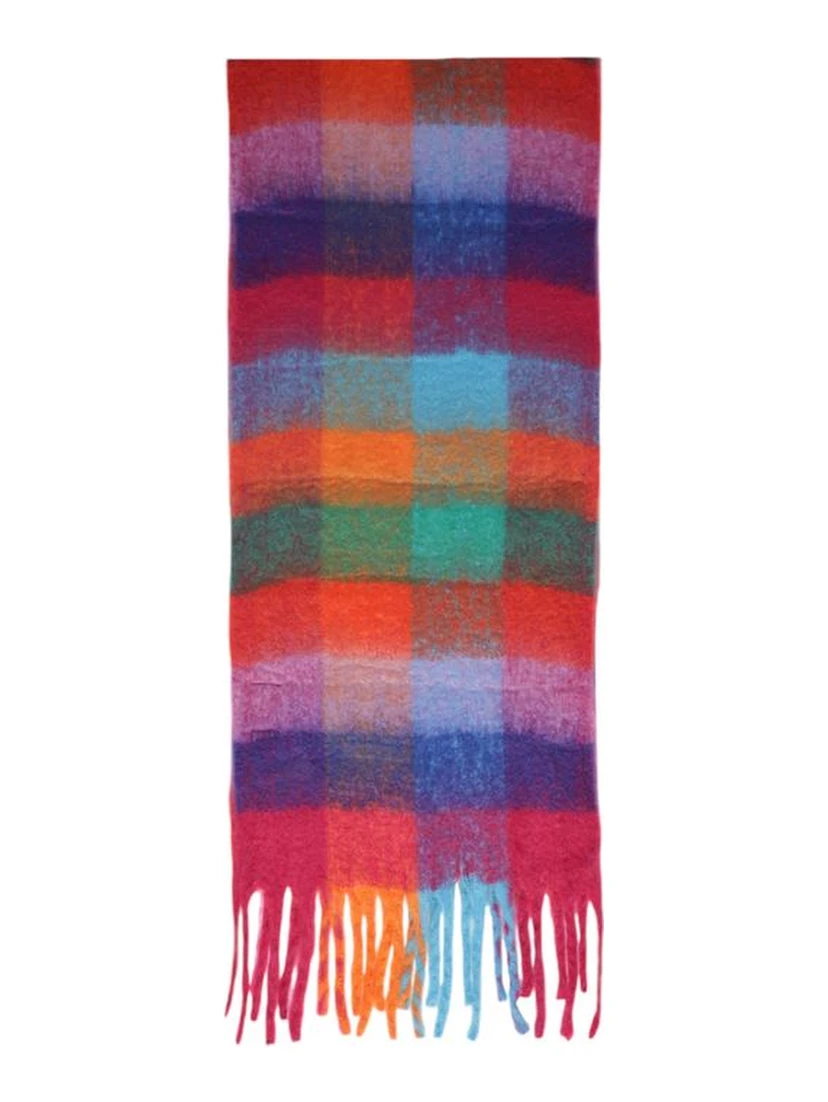 Orange Recycled Polyester Scarf