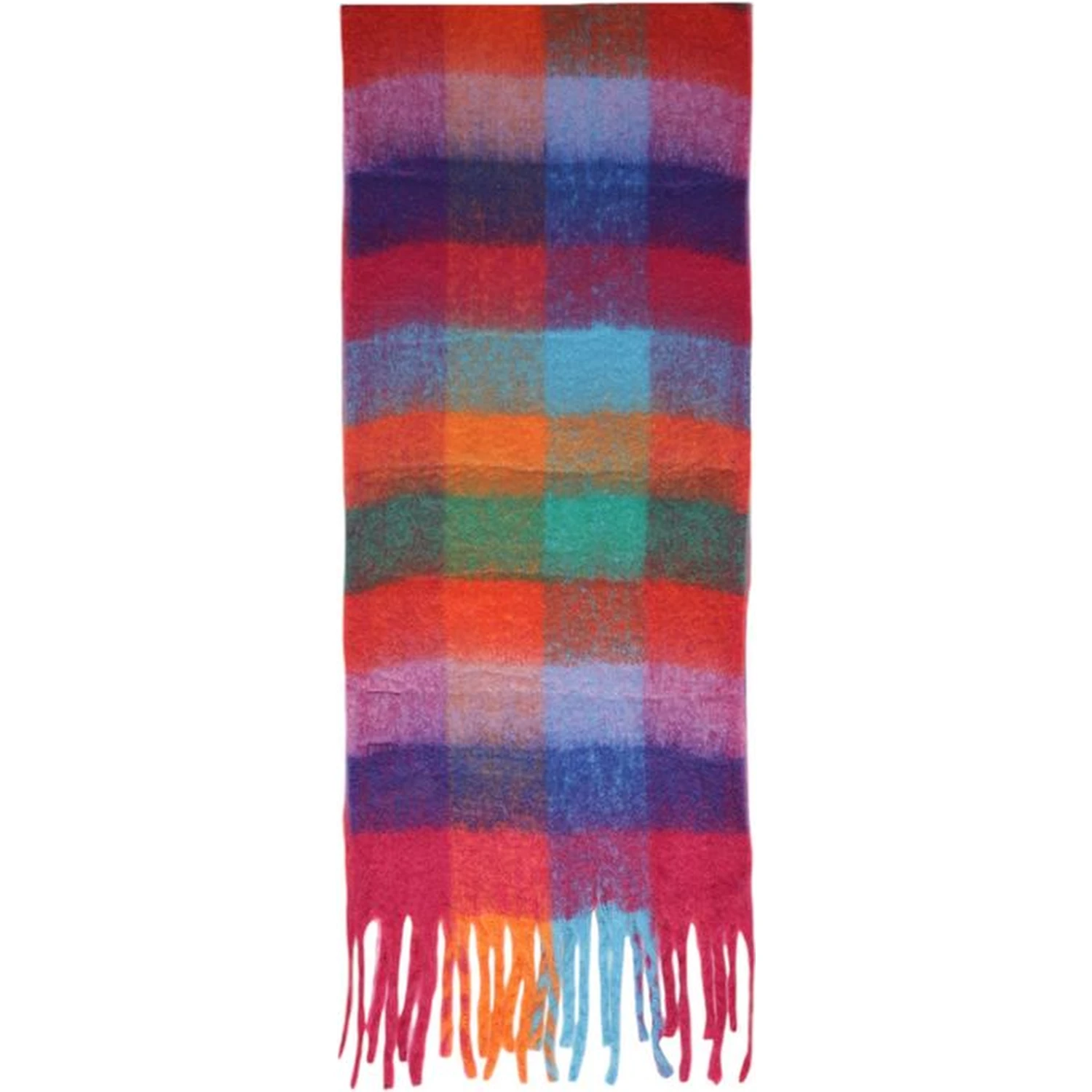 Orange Recycled Polyester Scarf