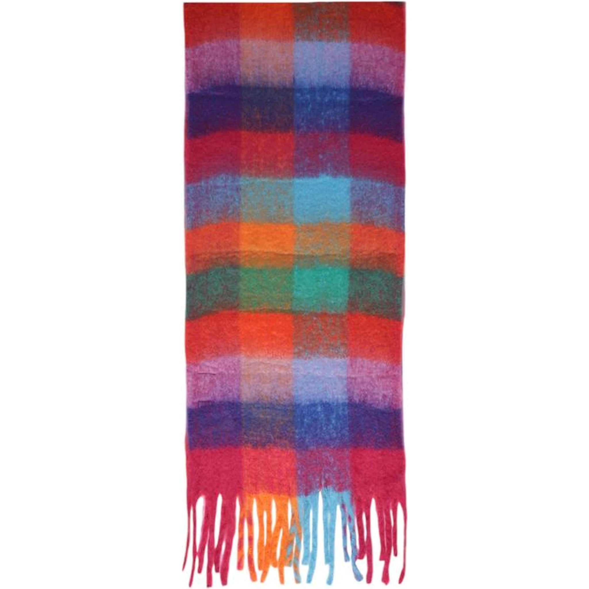 Orange Recycled Polyester Scarf