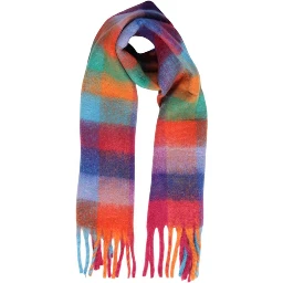 Orange Recycled Polyester Scarf