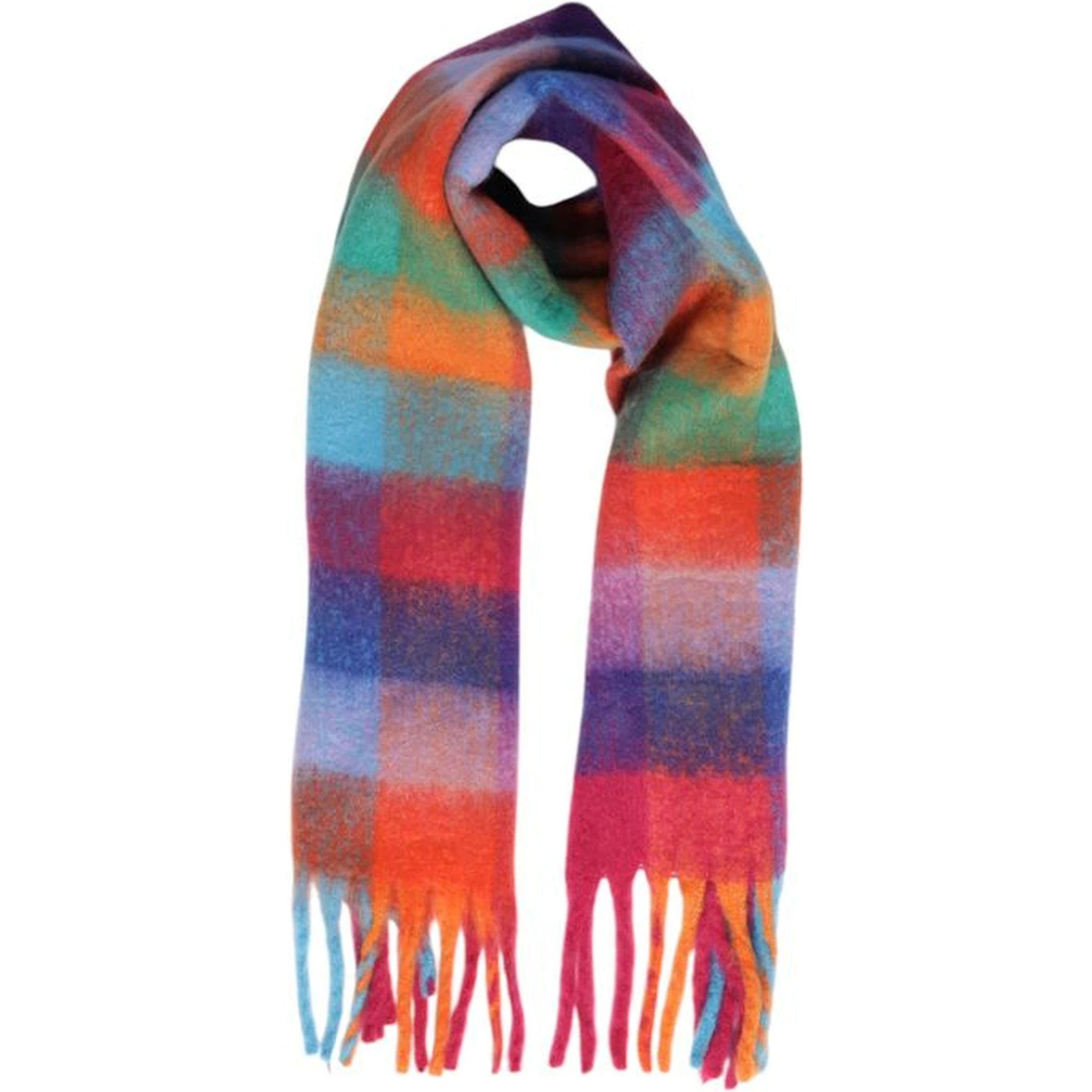Orange Recycled Polyester Scarf