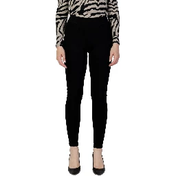 Black Viscose Leggings