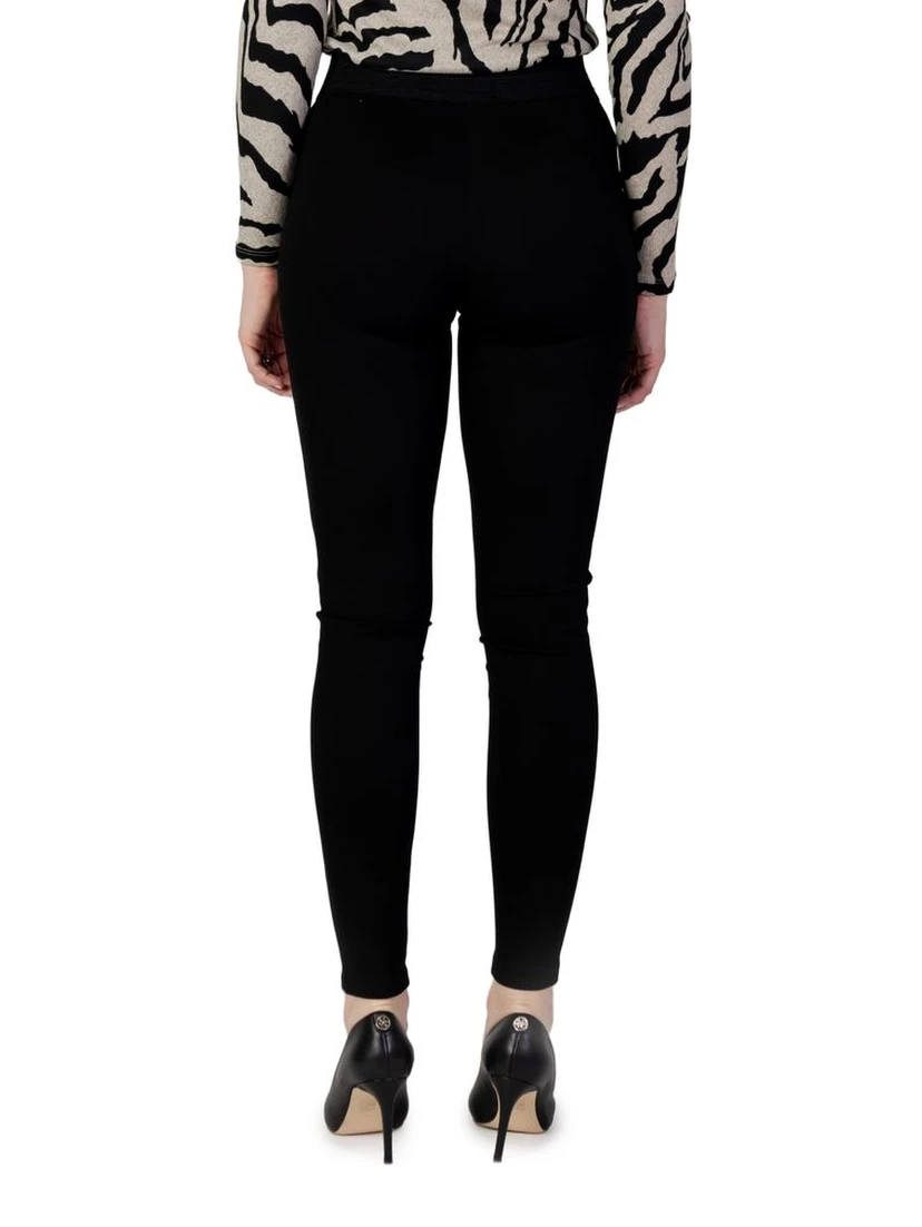 Black Viscose Leggings