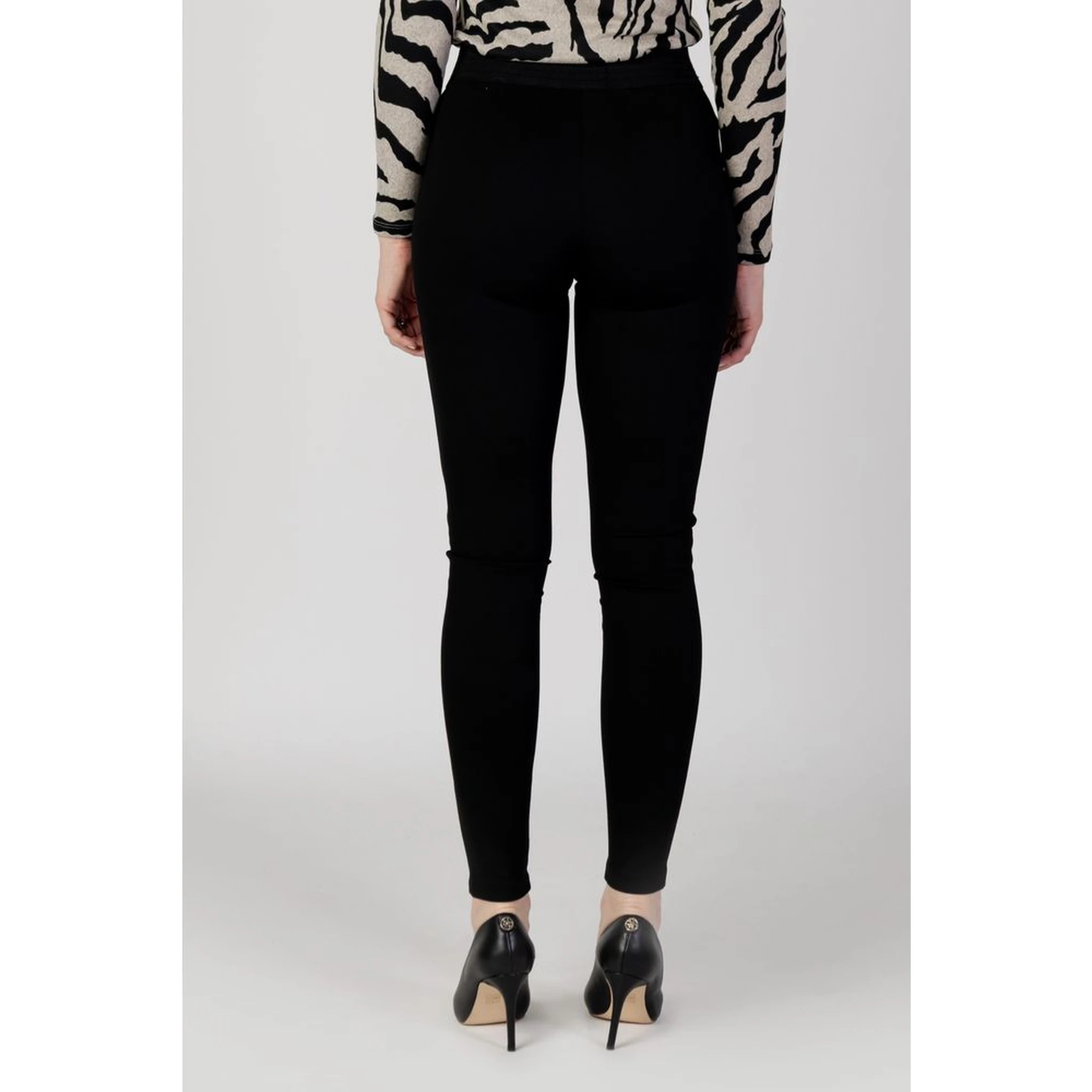 Black Viscose Leggings