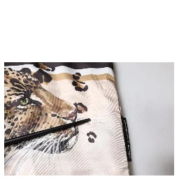 Black Leopard Cotton Short Sleeves T-shirt