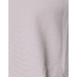 Beige Logo Cotton Blend Crew Neck T-shirt