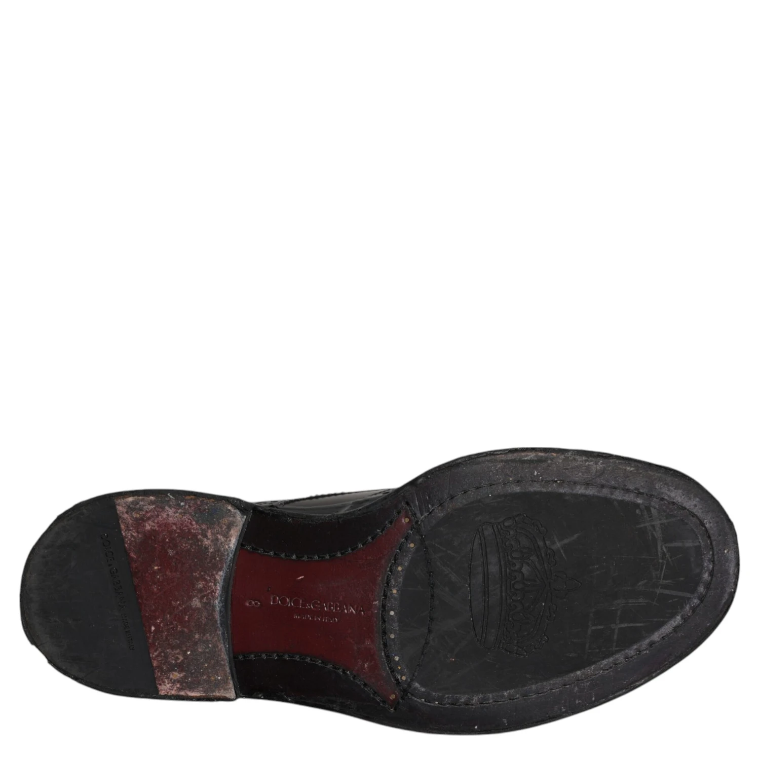 Black Leather Derby Wingtip Formal Shoes