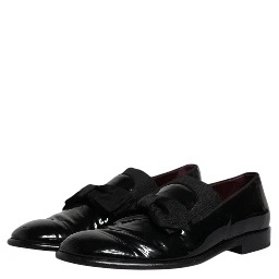 Black Leather Loafers Men Formal Dress Shoes