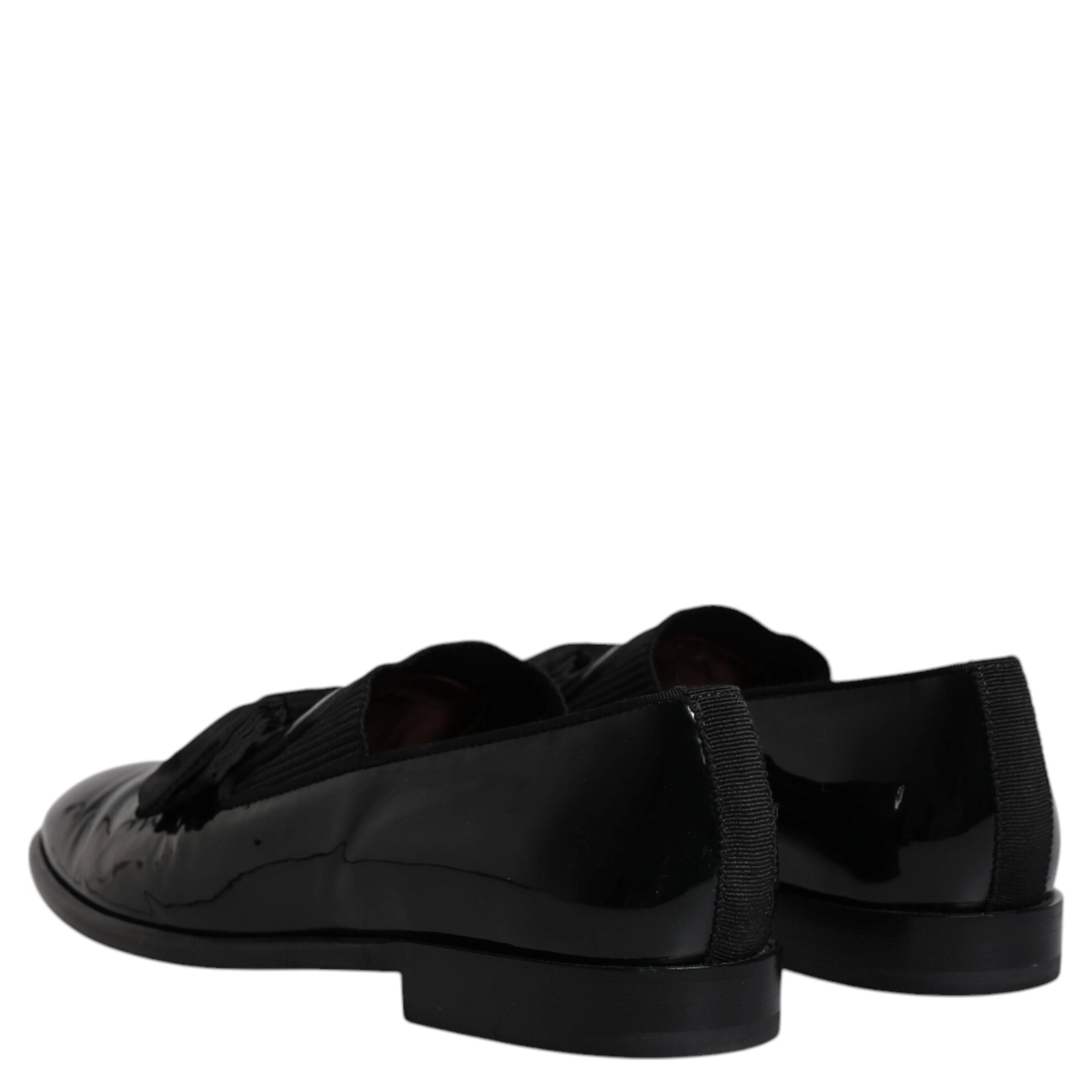 Black Leather Loafers Men Formal Dress Shoes