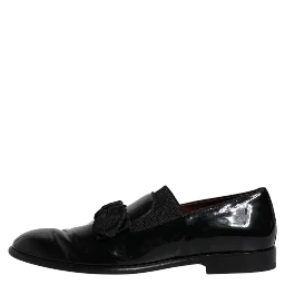 Black Leather Loafers Men Formal Dress Shoes