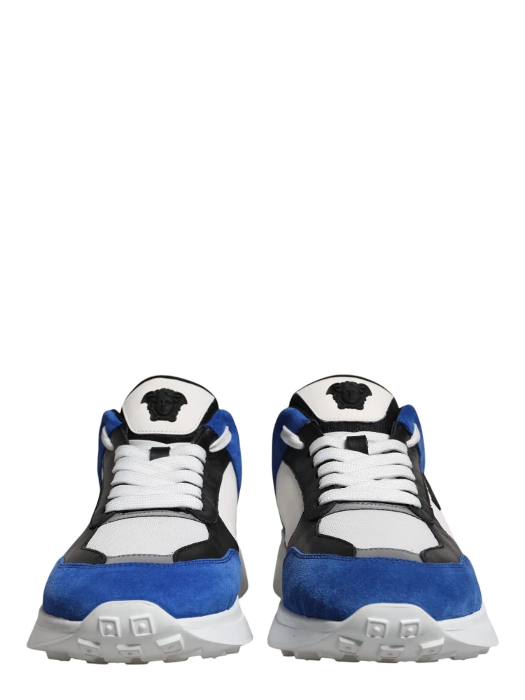 Multicolor Canvas Quad Fabric Medusa Low Top Sneakers Shoes alternative