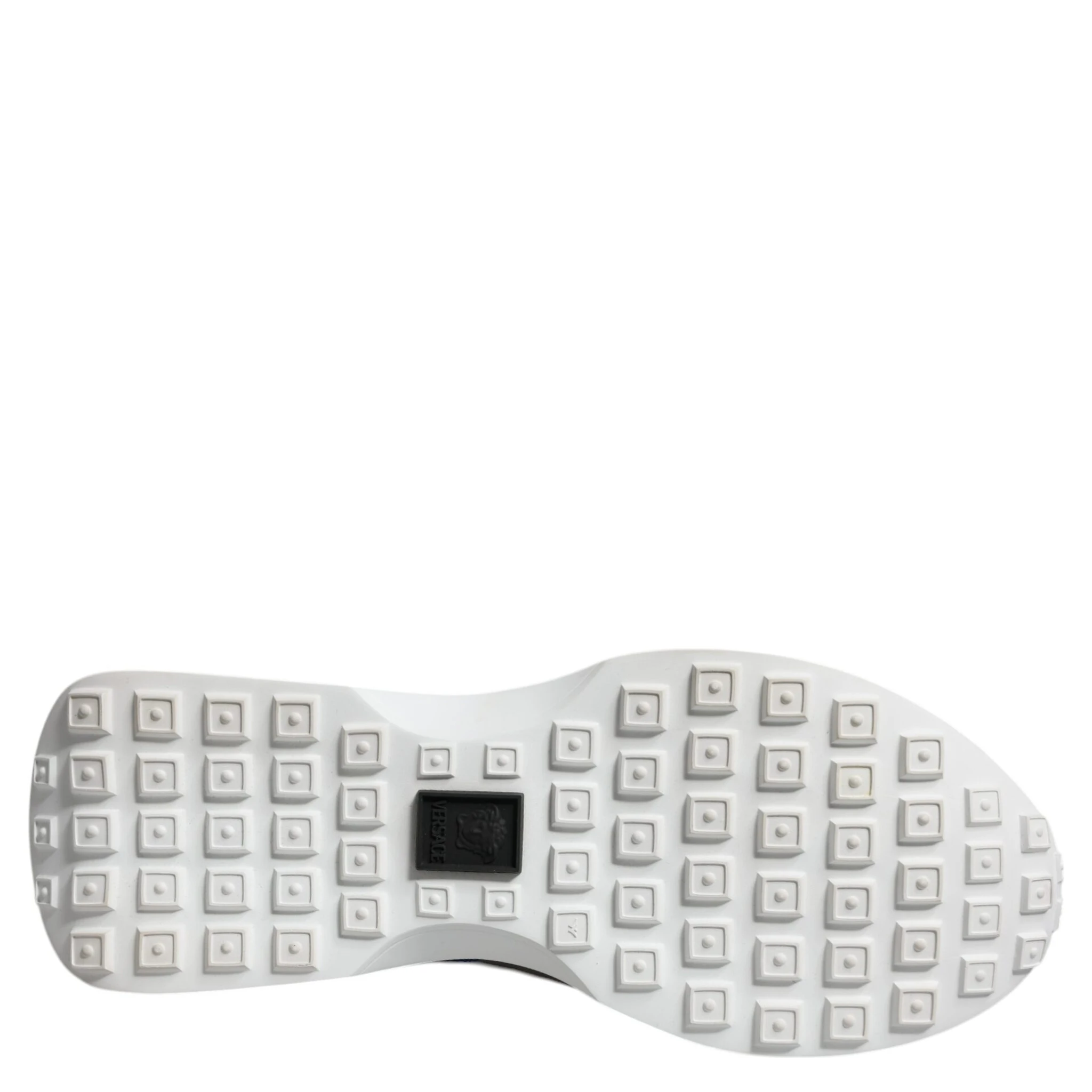 Multicolor Canvas Quad Fabric Medusa Low Top Sneakers Shoes