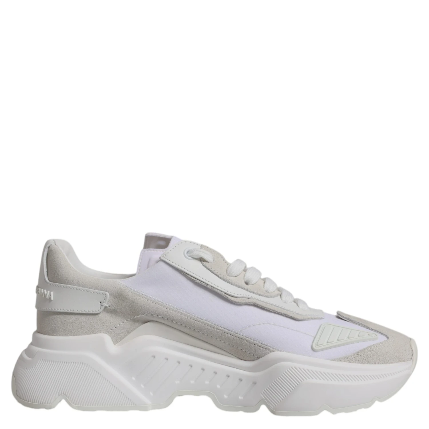 White Leather Daymaster Low Top Sneakers Shoes