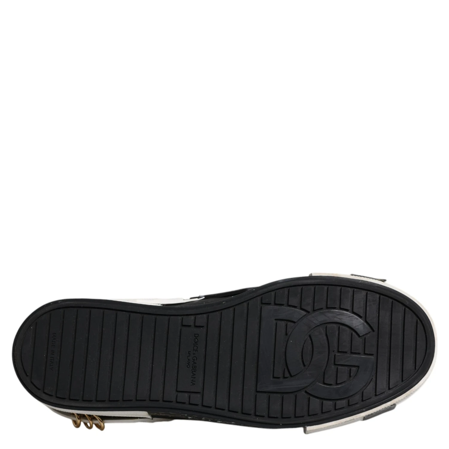 Black White Portofino Low Top Sneakers Shoes
