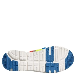 Multicolor Leather Suede Low Top Sneakers Shoes