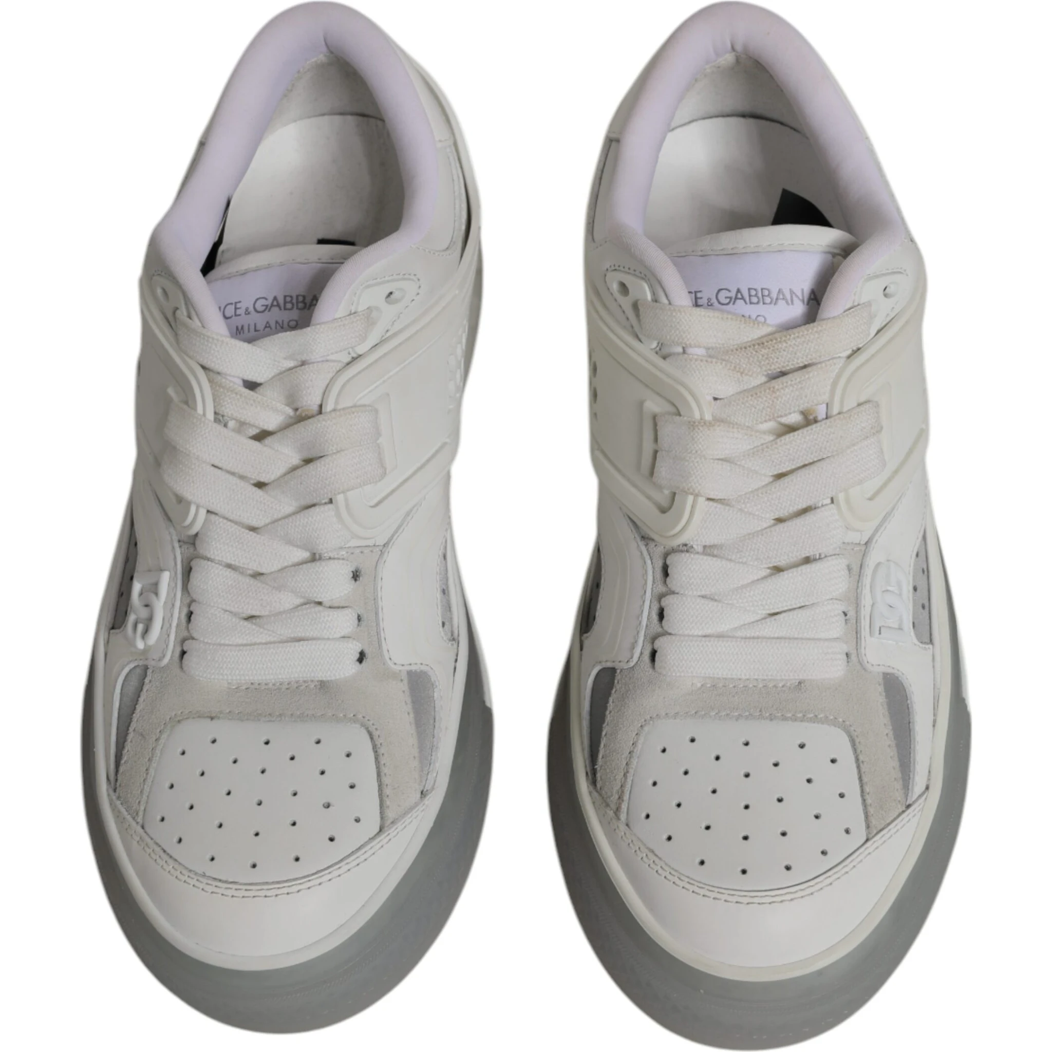 White DG Logo CUSTOM 2.Zero Sneakers Shoes