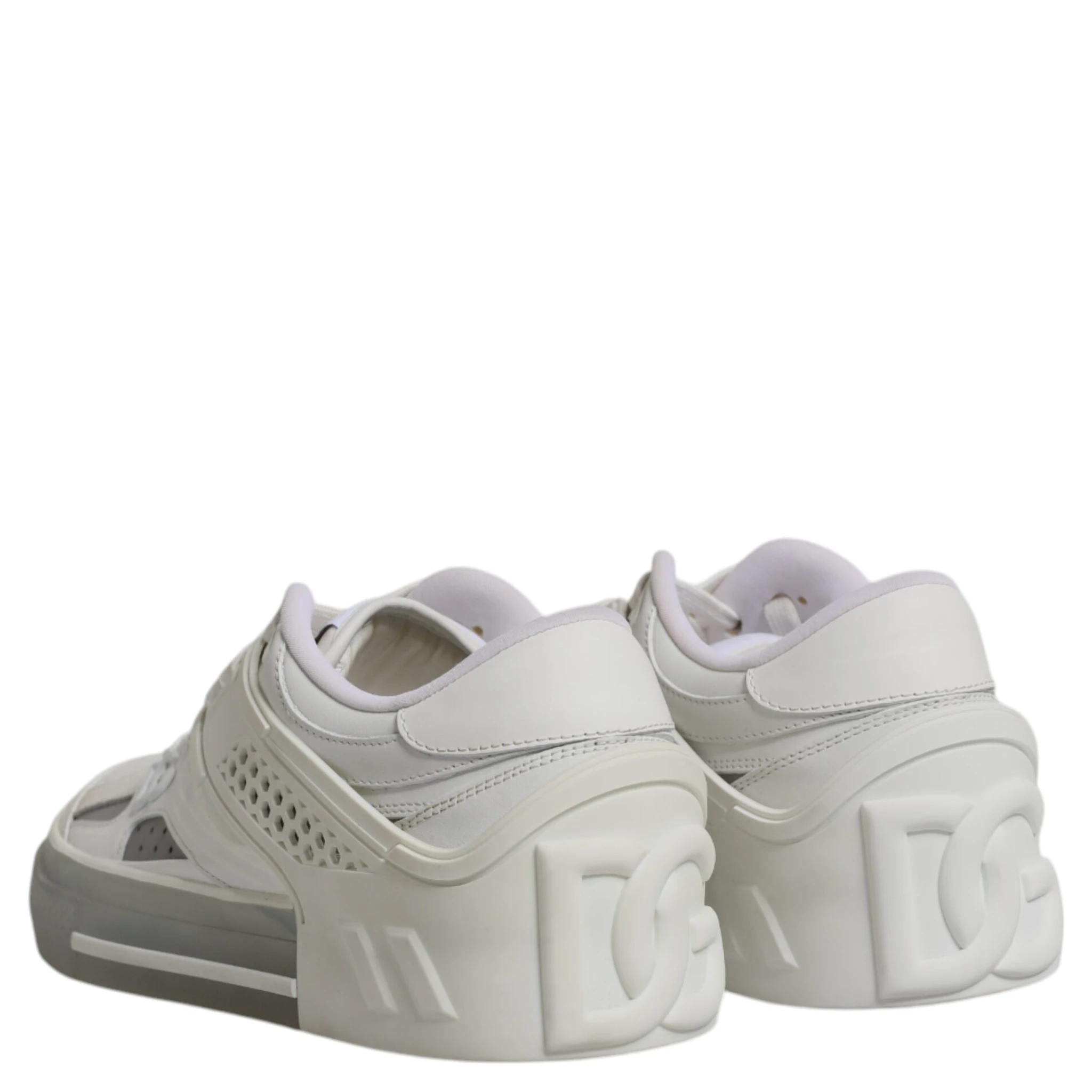 White DG Logo CUSTOM 2.Zero Sneakers Shoes