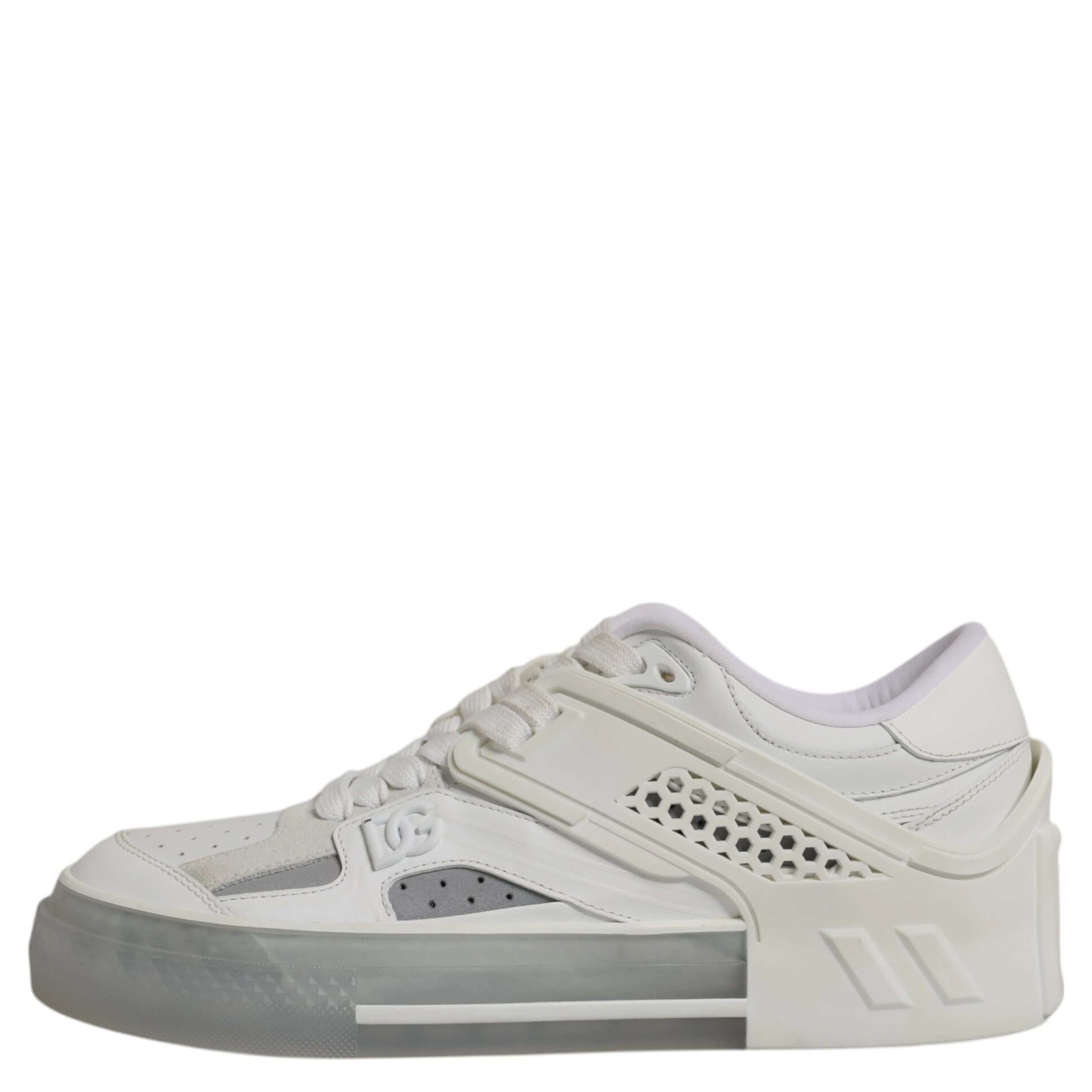 White DG Logo CUSTOM 2.Zero Sneakers Shoes