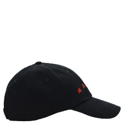 Black Cotton Cap (Baseball Hat)