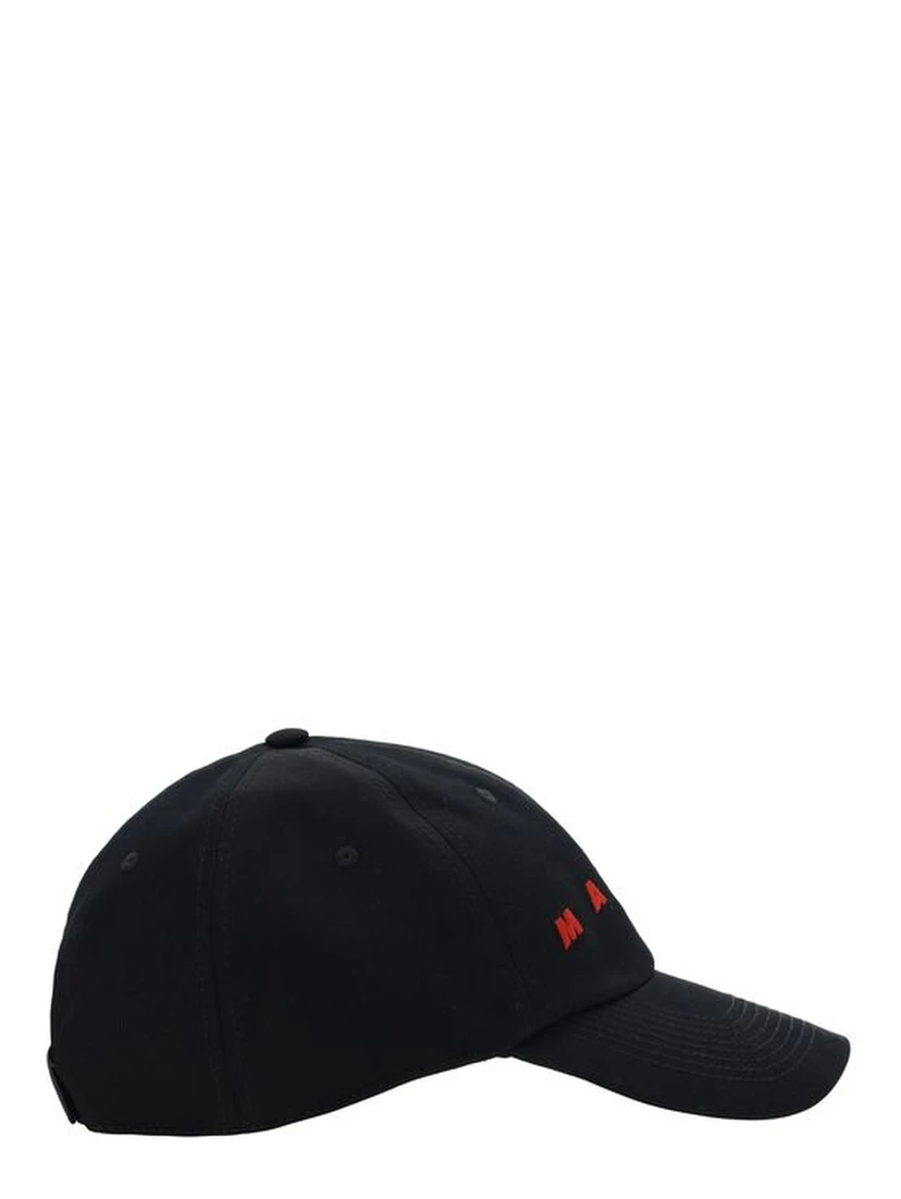 Black Cotton Cap (Baseball Hat)