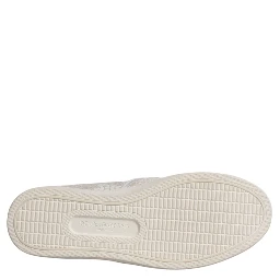 White Floral Lace Slip On Loafers Shoes