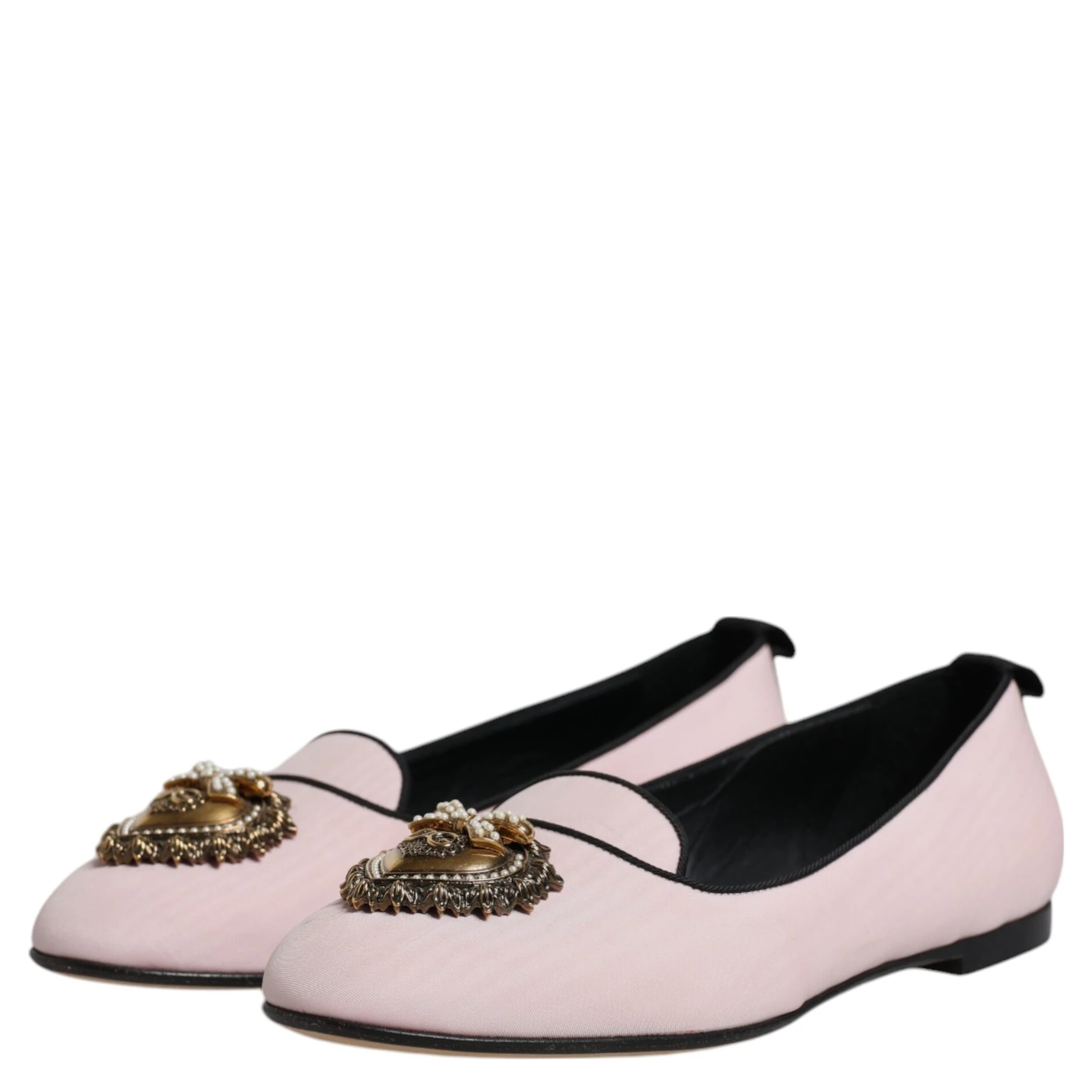 Light Pink Velvet Slip On Loafers Flats Shoes