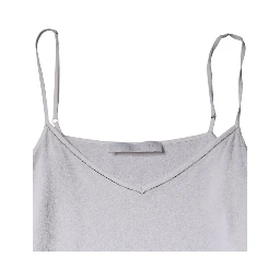 White Spaghetti Strap Sleeveless Tank Top