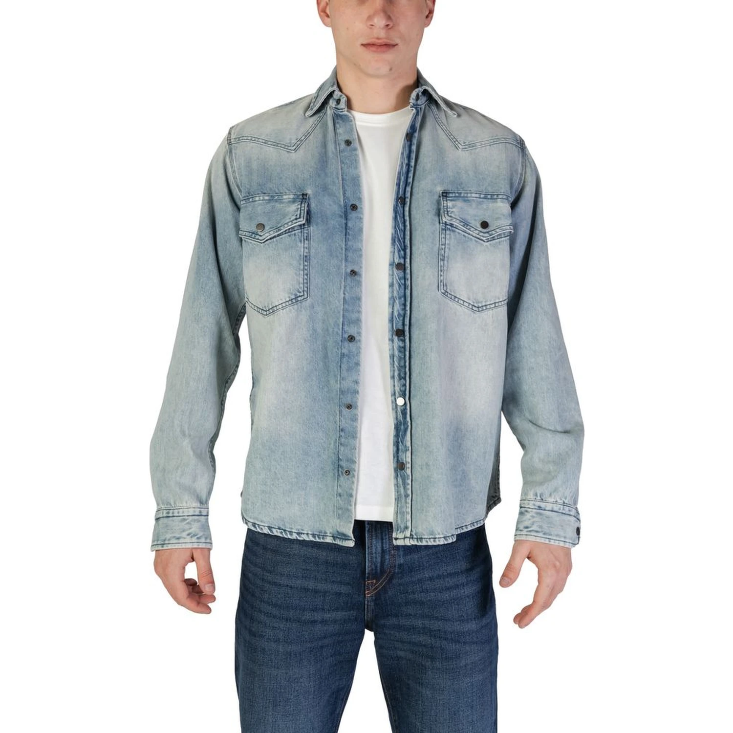 Light Blue Denim Shirt