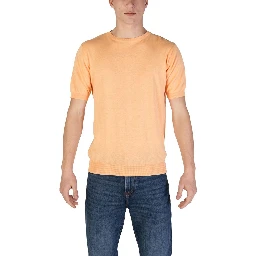 Orange Cotton Sweatshirt