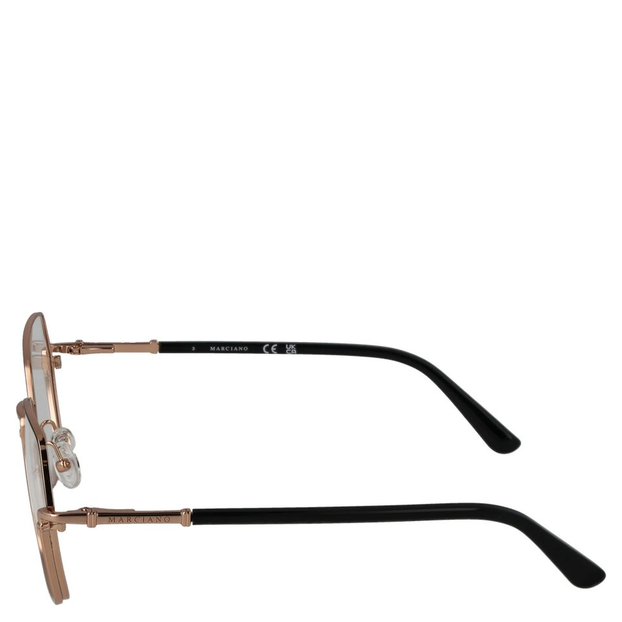 Black Metal Glasses (Frames)