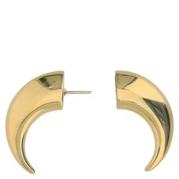 Gold Brass Earrings